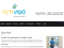 Tablet Screenshot of femvisio.com